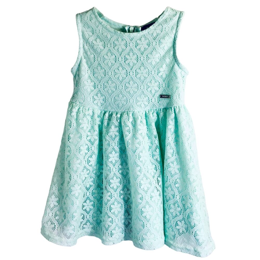 DKNY~Little Girl's Mint Green Lace Formal Dress~3T